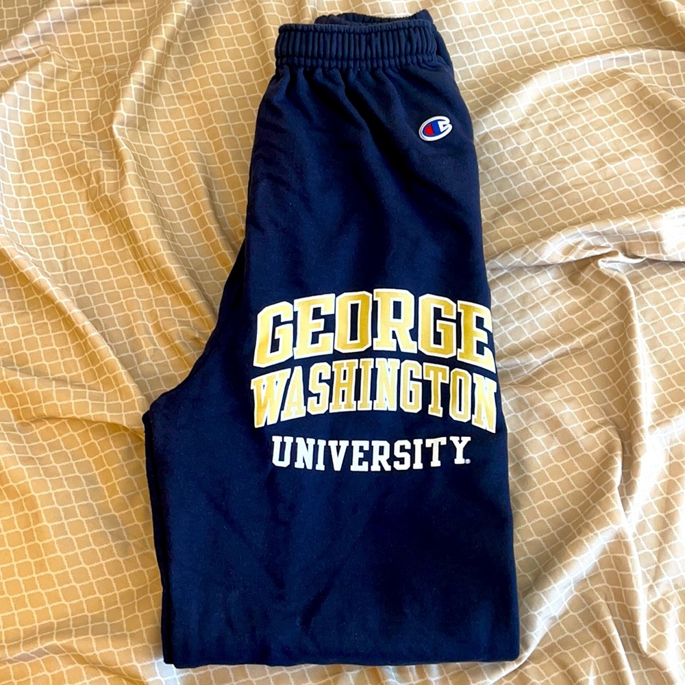 George Washington University Champion Sweatpants
